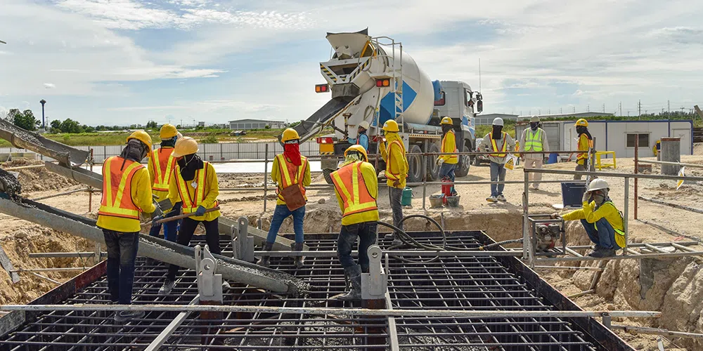 Venad Ready Mix Concrete plant and concrete production facility in Kerala